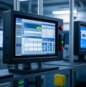 Open-Frame-Touchscreen-Monitors-in-Industrial-HMI-Automation